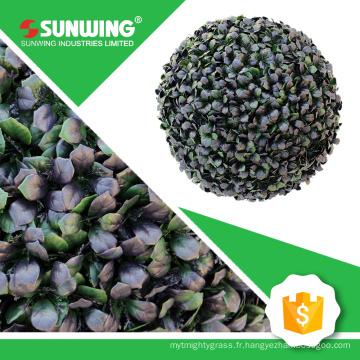 Sunwing extérieur anti-uv buxus foncé boule d&#39;herbe pour la décoration de fête